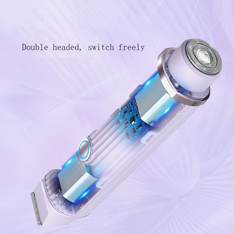 2-in-1 Women's Electric Shaver Wet & Dry Epilator-2